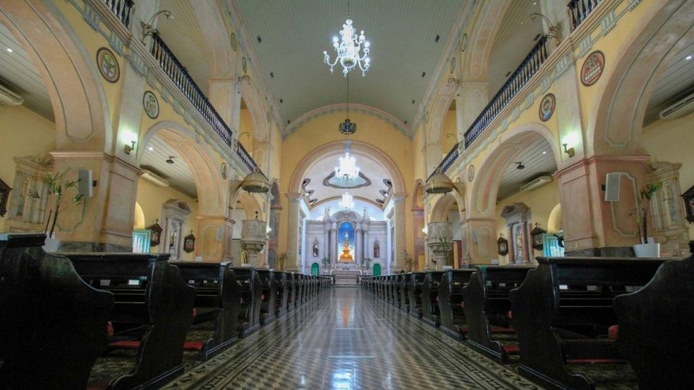 Catedral Metropolitana de Manaus. — Foto: Divulgação/Semcom