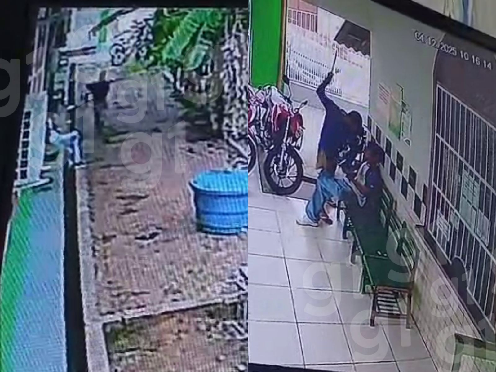 VÍDEO: Criminoso entra em escola, rouba celulares e ataca aluno com facão no Acre