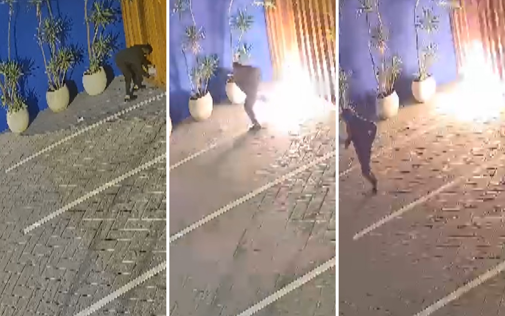 Homem ateia fogo em escritório de advocacia em Franca, SP; VÍDEO