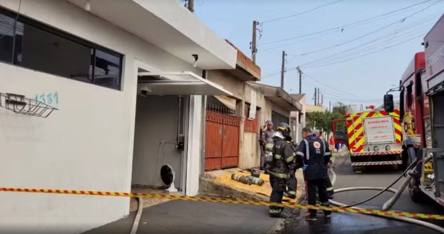 Gestante morre durante incêndio em casa no interior de SP