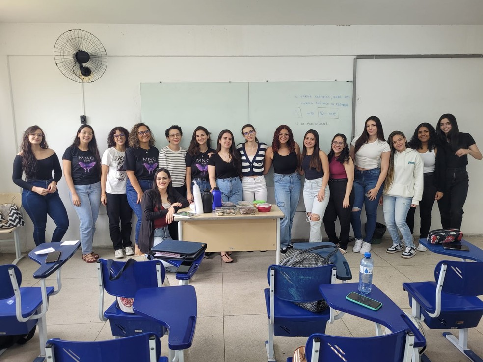 Grupo 'Mulheres na Computa��o' serve como rede de apoio para estudantes mulheres � Foto: Arquivo Pessoal/Luciana Gomes