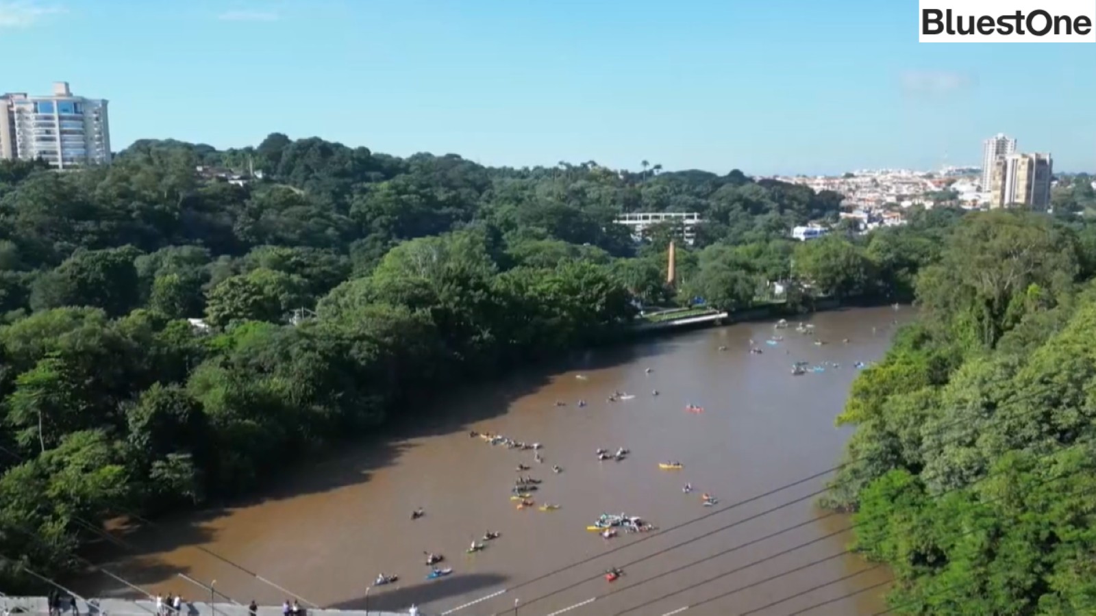 Apoiado pela BluestOne, 7º Passeio Remo Piracicaba reúne mil pessoas