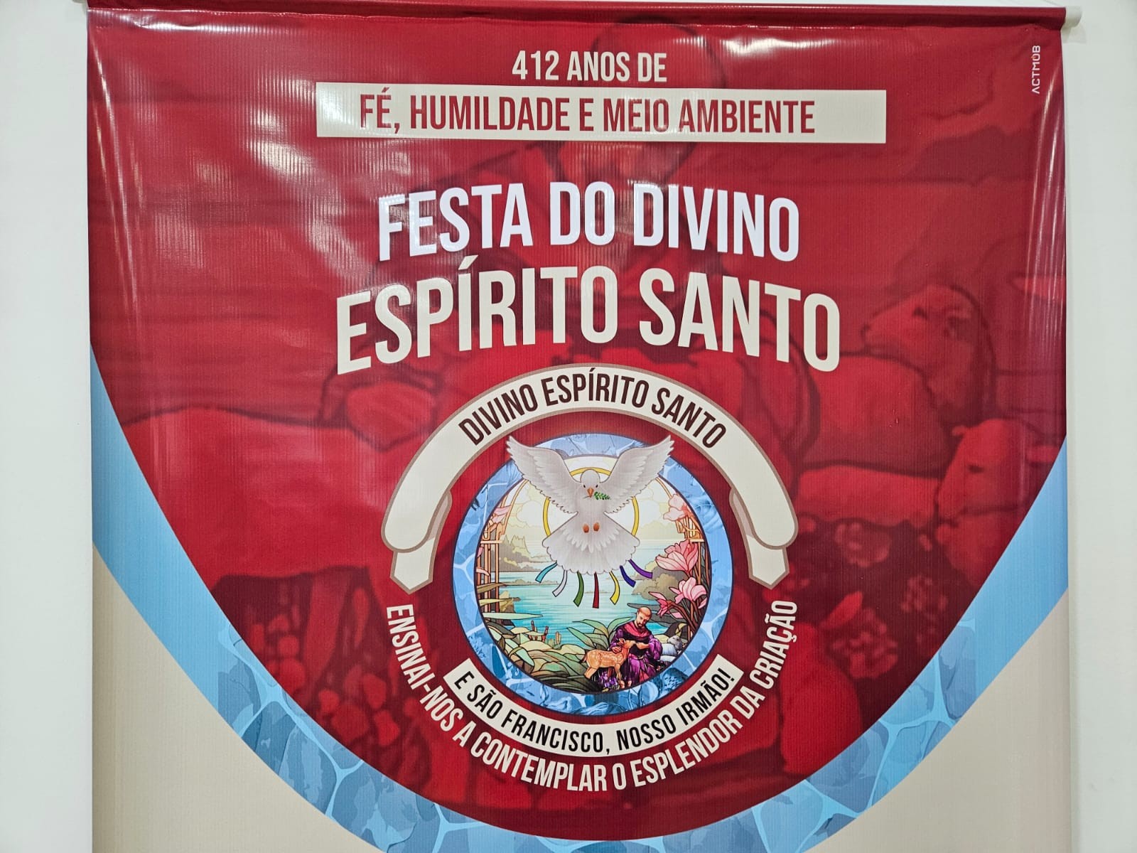 'Fé, humildade e meio ambiente': 3ª Coroa do Divino apresenta tema e logo da festa de 2025 em Mogi das Cruzes