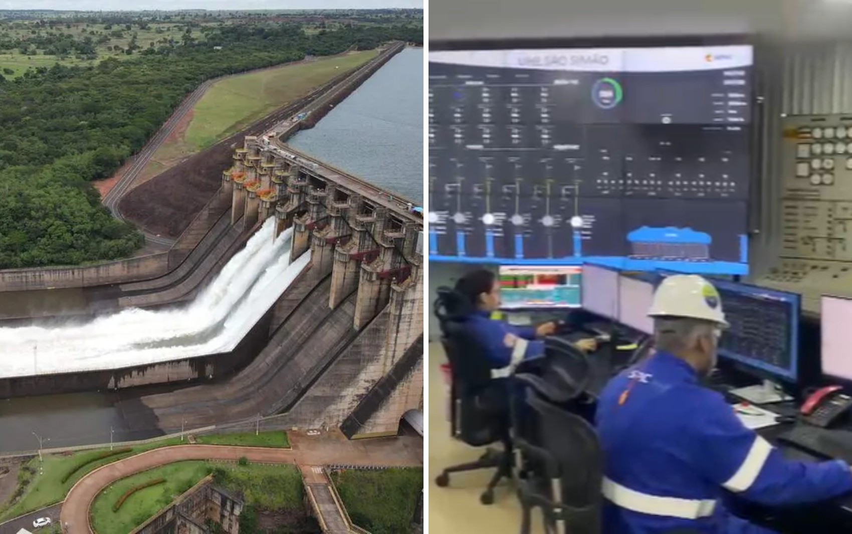 Equipe técnica aciona alarme de rompimento de barragem por engano durante manutenção e assusta moradores de cidade em Goiás 