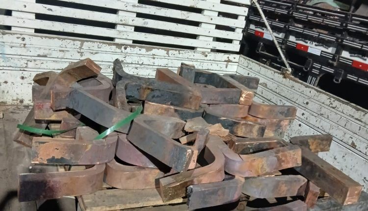 Homem é preso com 11 toneladas de cobre roubado em São Luís