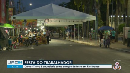Cantor Tierry é a grande atração da festa em Rio Branco