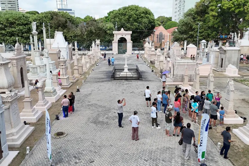 Parque Cemitério Soledade: 2ª etapa de restauração é entregue em Belém