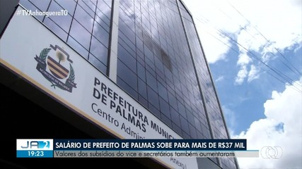 Novos salários de prefeito, vice e secretários são publicados no Diário Oficial de Palmas