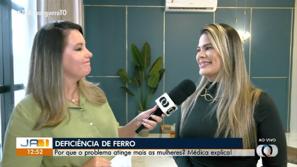 Médica explica quais são os sintomas da deficiência de ferro no organismo