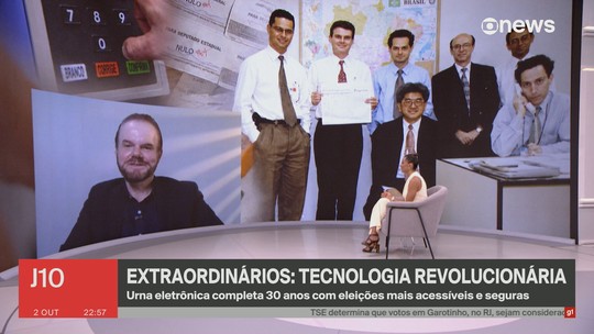 Urna eletrônica completa 30 anos e mudou a forma de votar no Brasil - Programa: Jornal das Dez 