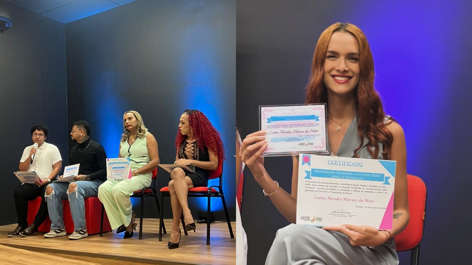 Dia Nacional da Visibilidade Trans: personalidades recebem homenagem em Teresina