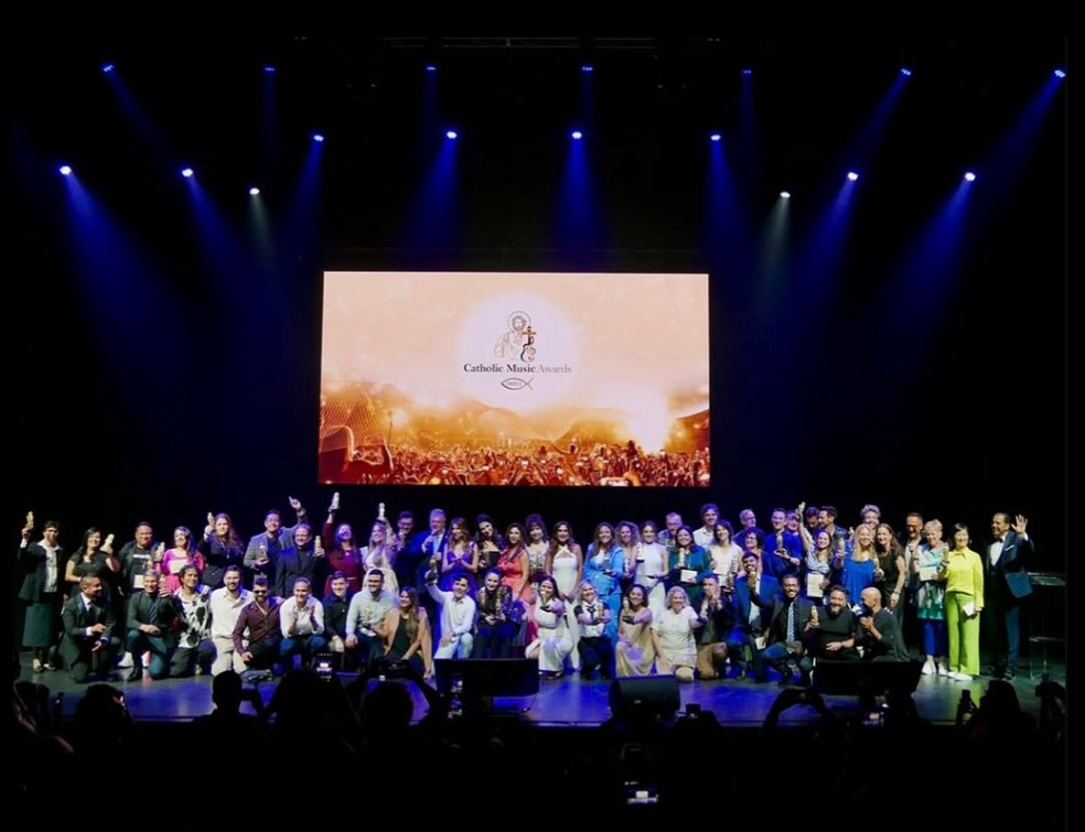 Artista conquistou pr&ecirc;mio de melhor m&uacute;sica cat&oacute;lica pop &mdash; Foto: Reprodu&ccedil;&atilde;o/Redes Sociais