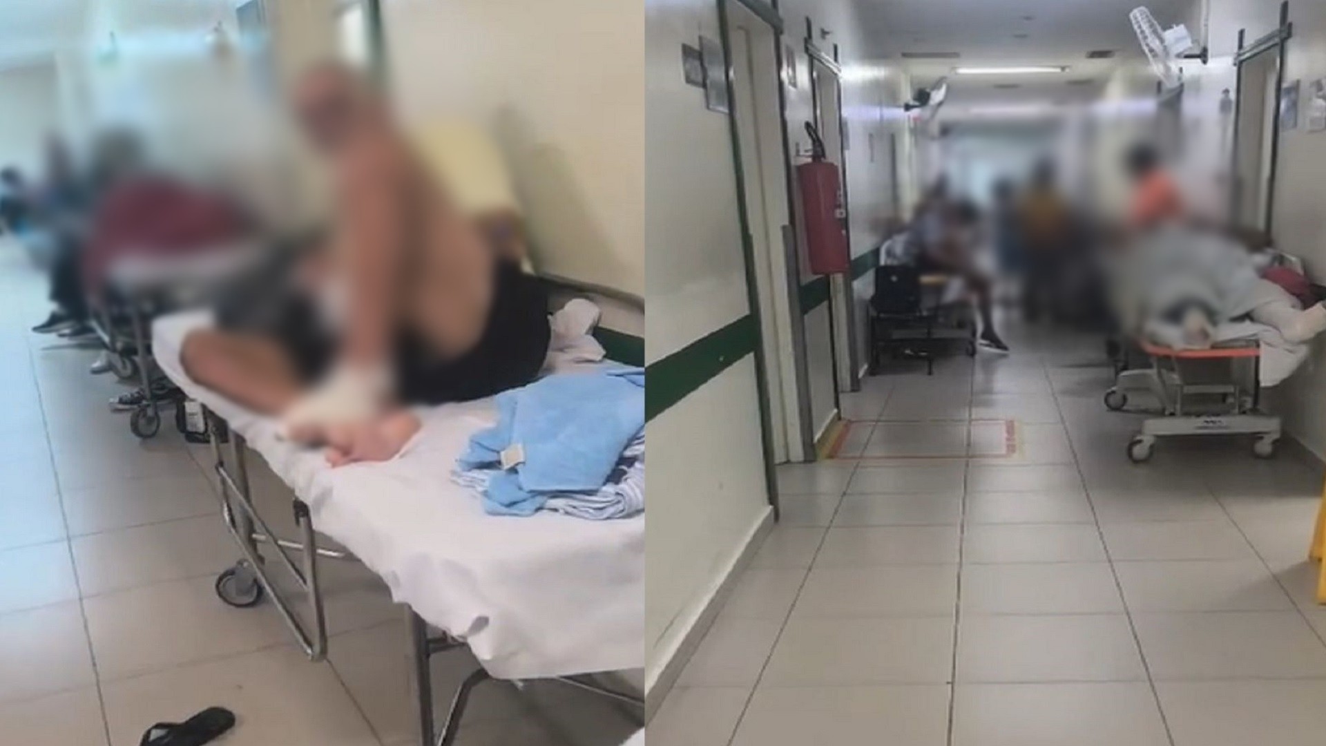 Superlotação faz pacientes serem atendidos em corredores no Hospital Regional de Presidente Prudente
