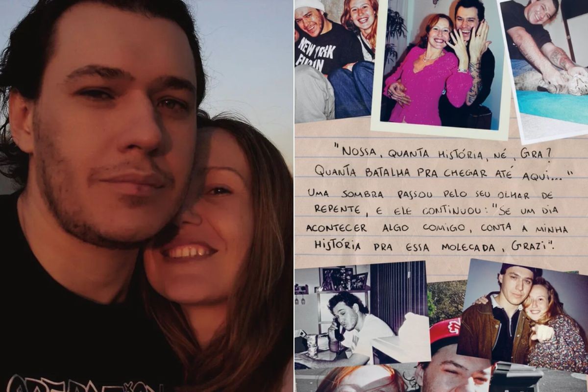 Fotos, bilhetes e mensagens inéditas: nova edição de livro traz detalhes do amor entre Chorão e Grazon