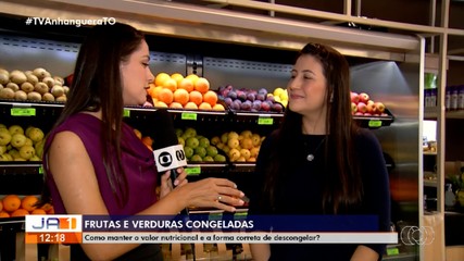 Especialista explica se frutas e verduras podem ser congeladas