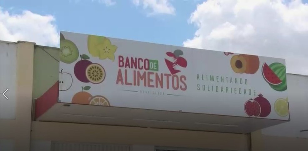 Banco de alimentos da CEASA — Foto: TV Clube
