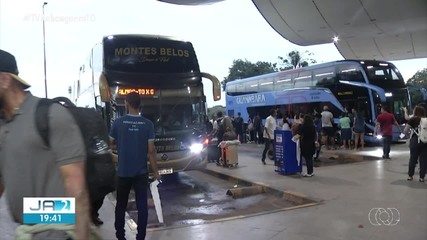 Rodoviária de Palmas registra fluxo intenso