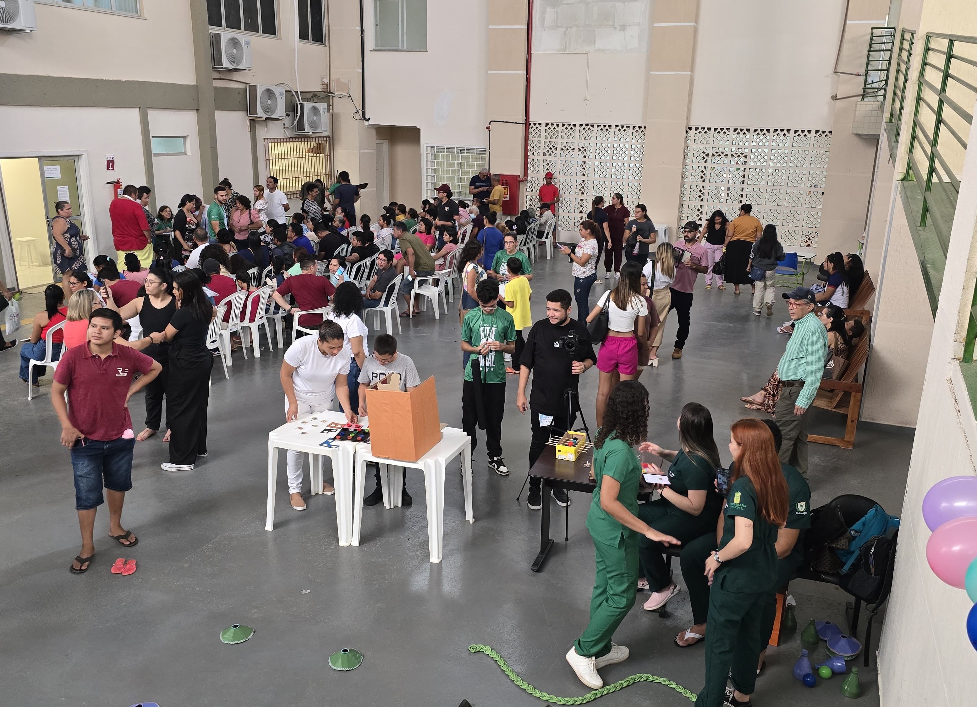 Ação oferta serviços gratuitos de saúde, orientação jurídica e lazer em Boa Vista 