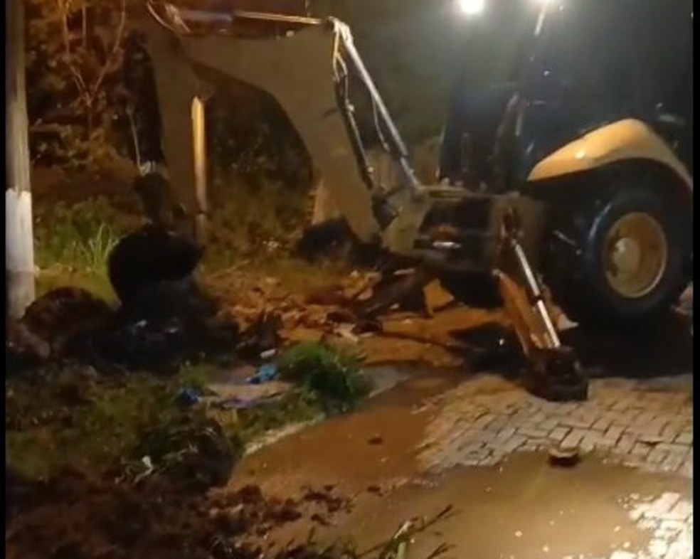 Chuva forte atinge S&atilde;o Sebasti&atilde;o &mdash; Foto: Prefeitura Municipal de S&atilde;o Sebasti&atilde;o