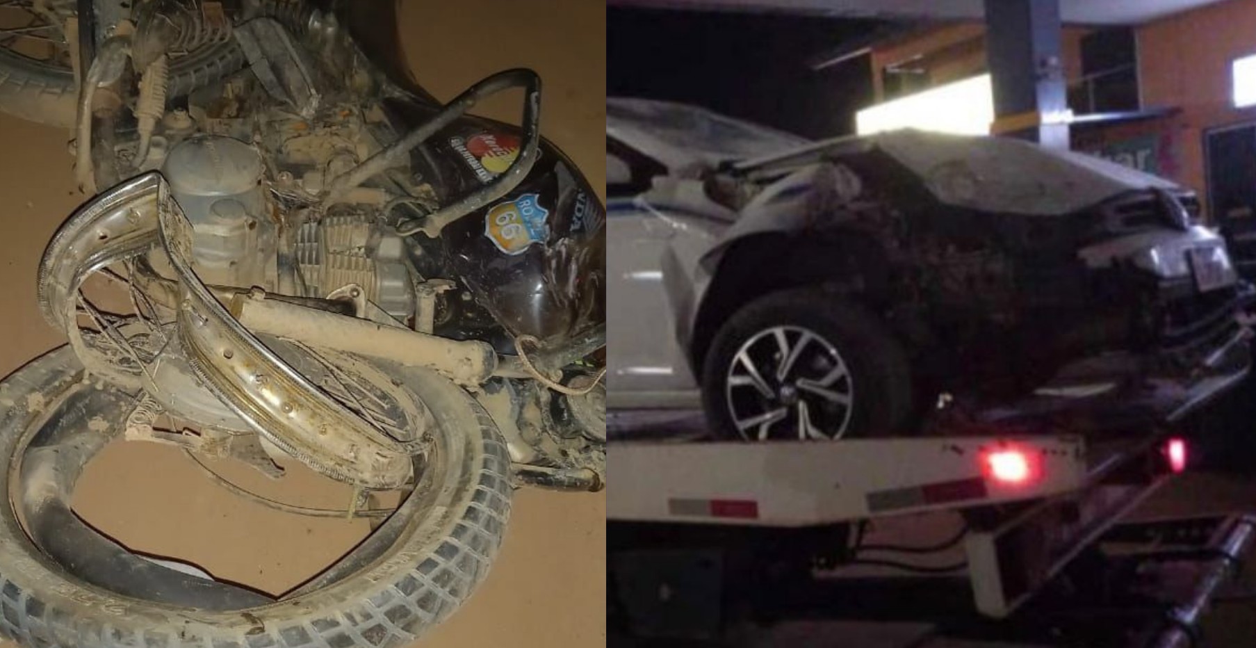 Motociclista morre após colidir com táxi na BR-425 em Nova Mamoré, RO