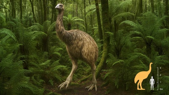 Empresa que ressuscita animais extintos anuncia projeto para trazer de volta ave gigante de mais de três metros de altura; entenda - Ave extinta há 600 anos pode voltar à vida com uso de edição genética. Empresa diz ter trazido de volta o lobo terrível e já criou camundongos com pelos de mamute.