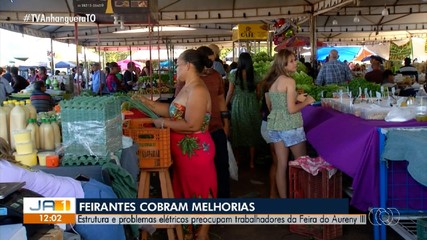 Feirantes cobram melhorias na Feira do Jardim Aureny III