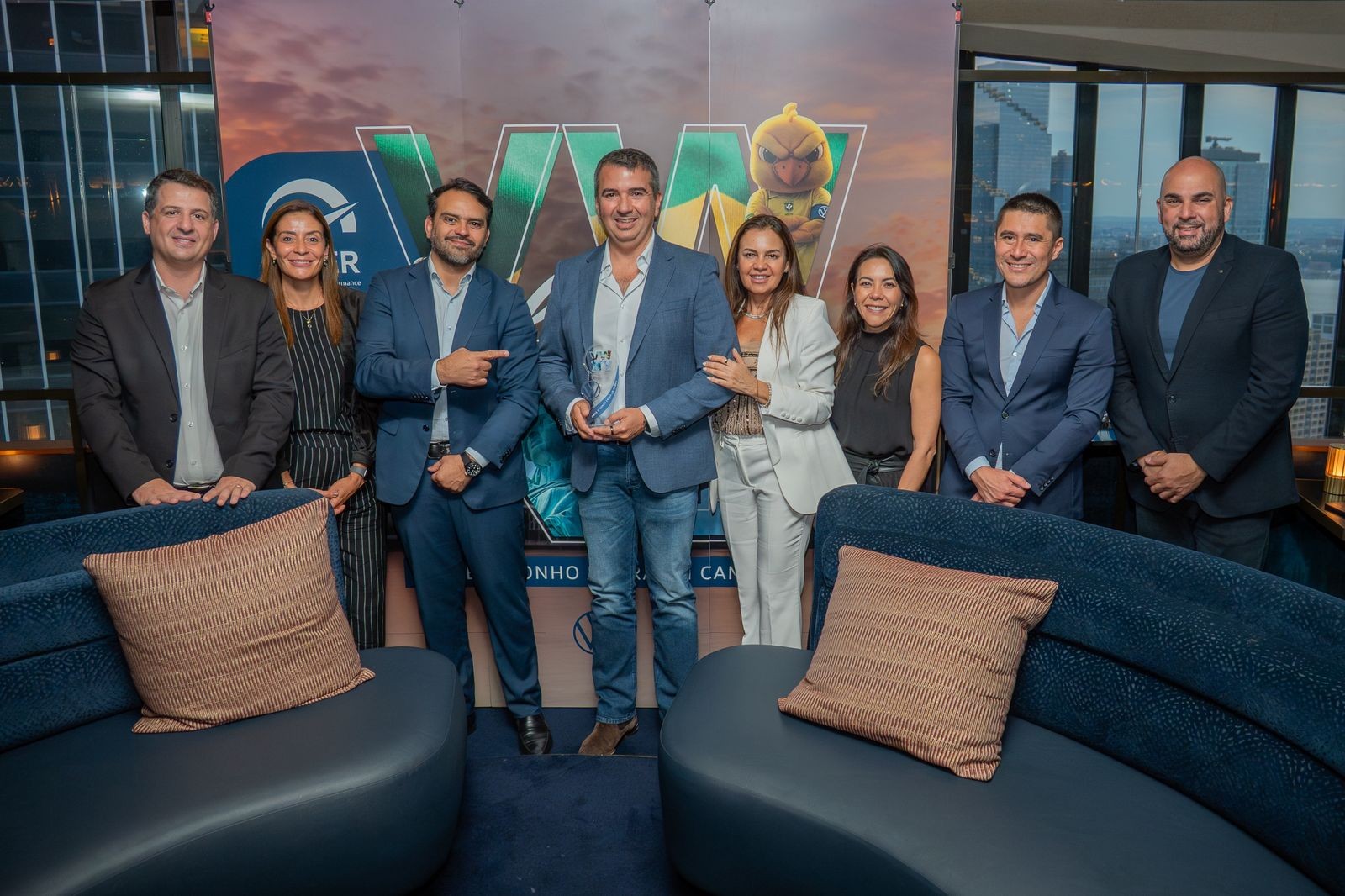 Pela 5ª vez a Concessionária recebe a premiação nacional da Volkswagen do Brasil