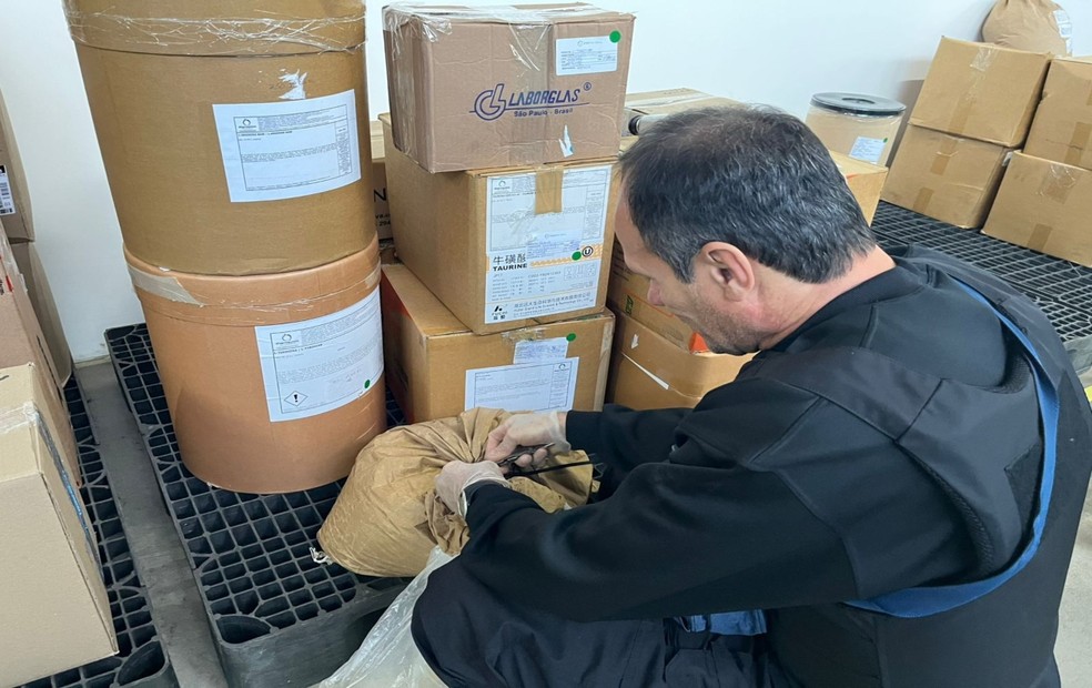 Polícia Federal deflagra operação "Caffeine Break" em Cerquilho (SP) nesta terça-feira (12) — Foto: Reprodução/Polícia Federal