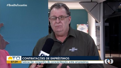 Sebrae faz campanha para conscientizar empresários sobre a contratação de empréstimos