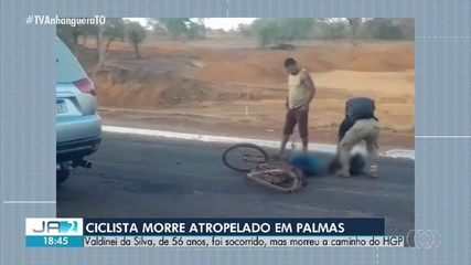 Ciclista morre após ser atropelado em Palmas