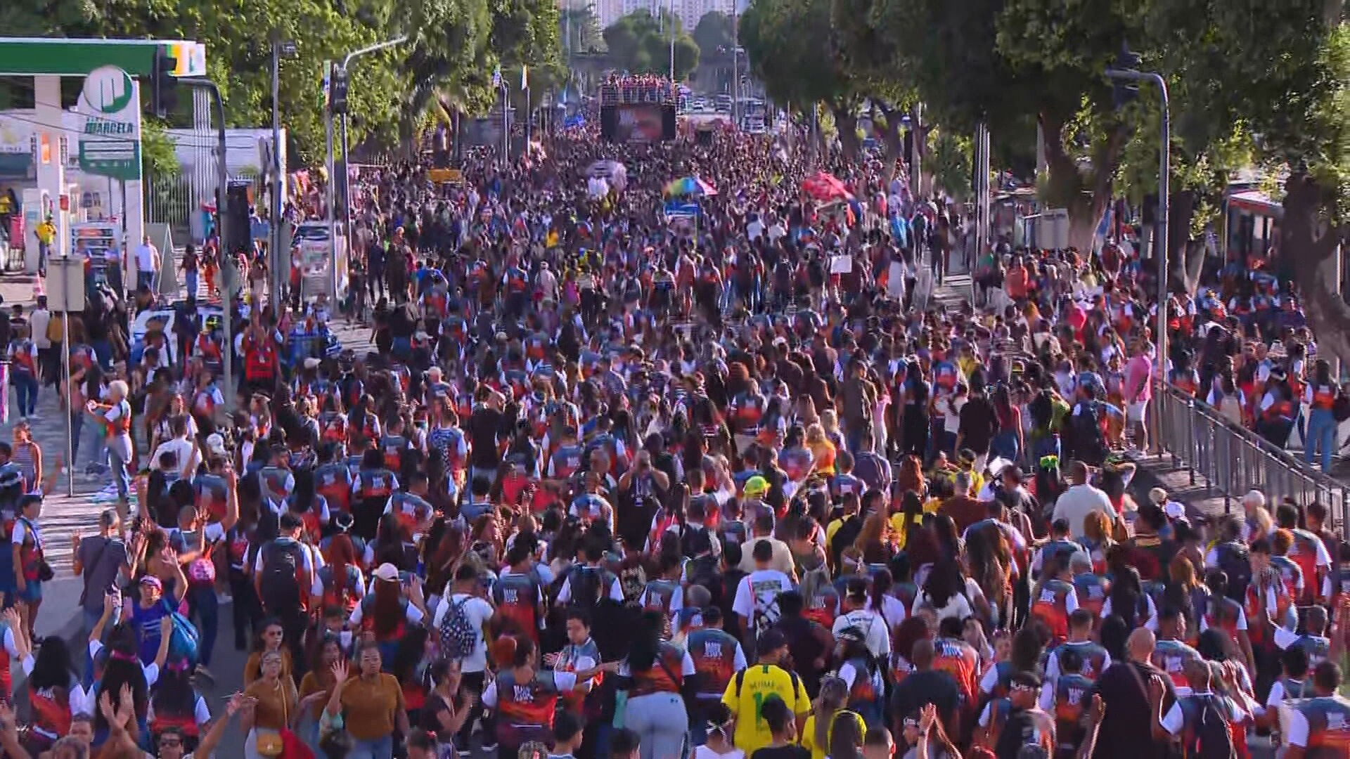 Marcha para Jesus reúne milhares de fiéis no Centro do Rio