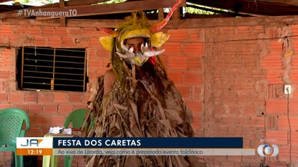 Saiba como é realizada a Festa dos Caretas, em Lizarda