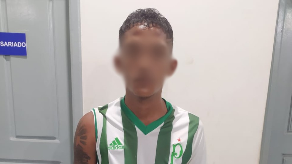 Denilson foi preso, em São Luís. Ele responde a vários processos e já foi condenado por tentativa de homicídio — Foto: Divulgação/Polícia Militar