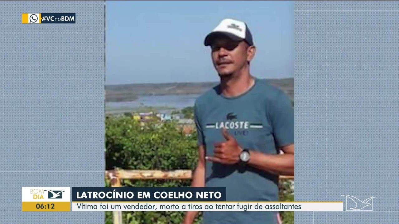 Vendedor ambulante é morto a tiros durante assalto em Coelho Neto 