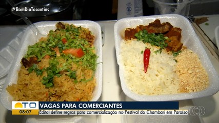 Paraíso abre inscrições para a 9ª edição do Festival do Chambari