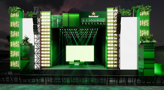 Heineken anuncia festival sem line-up com atrações nacionais e internacionais gratuitas em SP