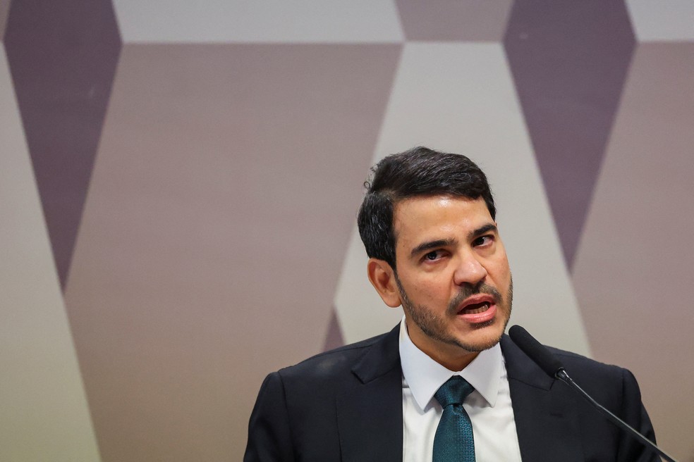 Messias é sabatinado na CCJ do Senado para vaga no STF — Foto: REUTERS/Jorge Silva