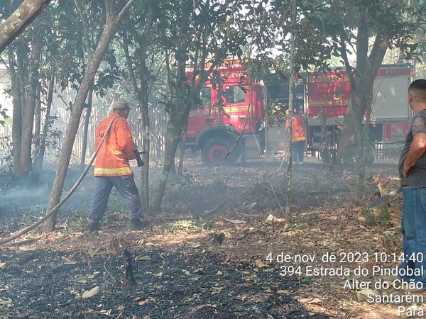 Chuva apaga incêndio na Apa Alter do Chão; imagens de satélite mostram  evolução das chamas, Santarém e Região