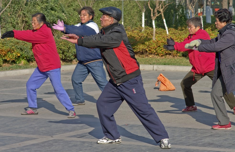 Conexões sociais: o segredo para uma longevidade ativa — Foto: Wikimedia Commons