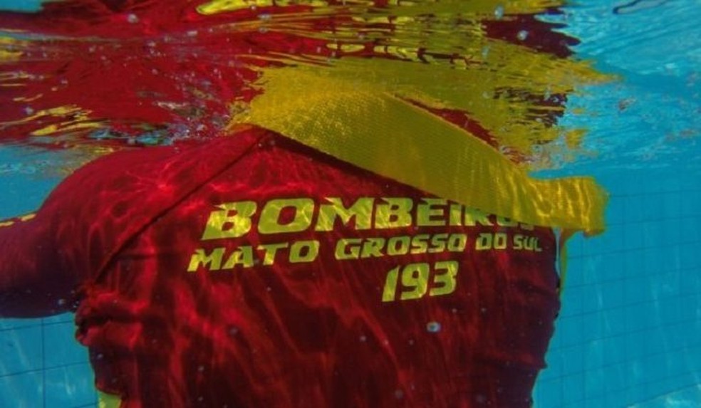 Corpo de Bombeiros de Mato Grosso do Sul. — Foto: Reprodução