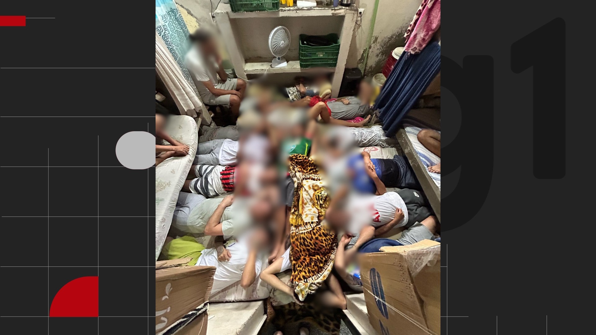 Presídio em Guaporé — Foto: Imagem cedida/ 1ª VEC DE CAXIAS DO SUL