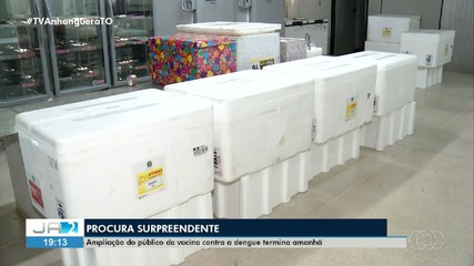 Vacina da dengue para público ampliado encerra nesta sexta-feira em Palmas