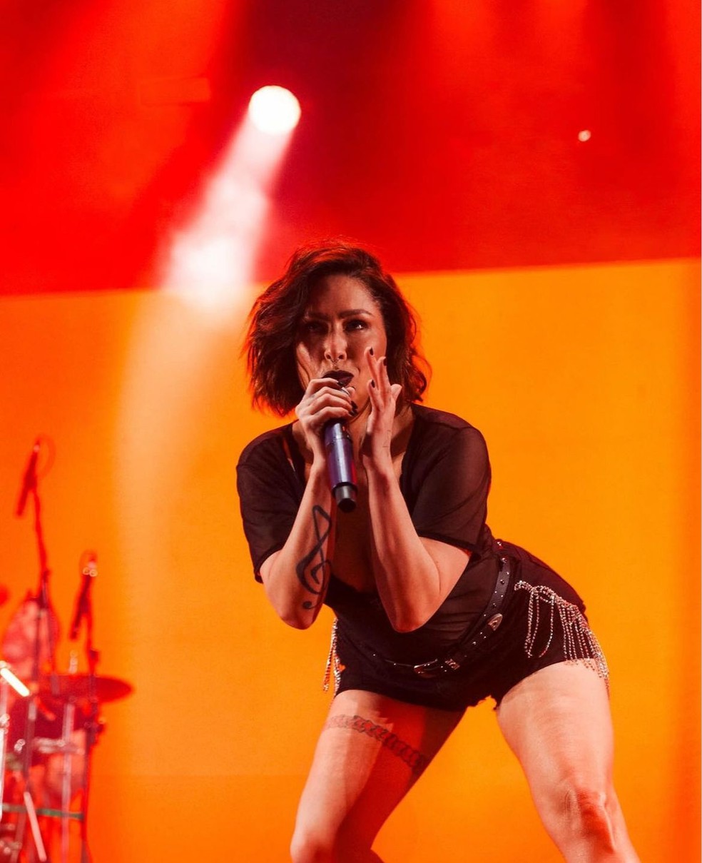 Pitty se apresentou no Mada 2024 — Foto: Bia Azevedo/Reprodução