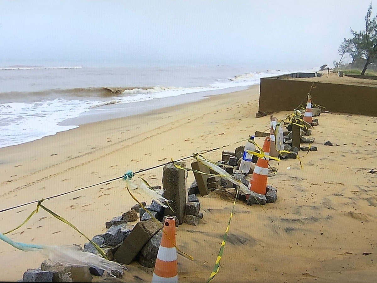 São João da Barra remarca licitação para estudo sobre erosão costeira