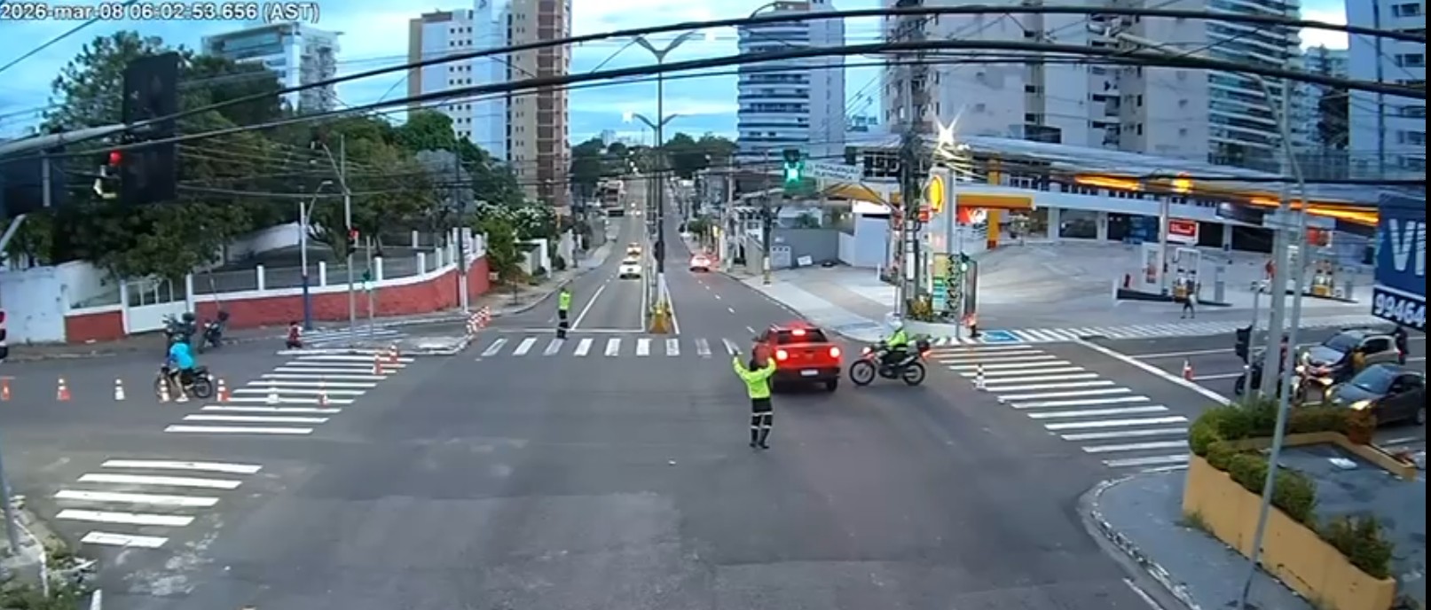 VÍDEO: Câmera de segurança registra momento em que paratleta é atropelada por motorista embriagado em Manaus