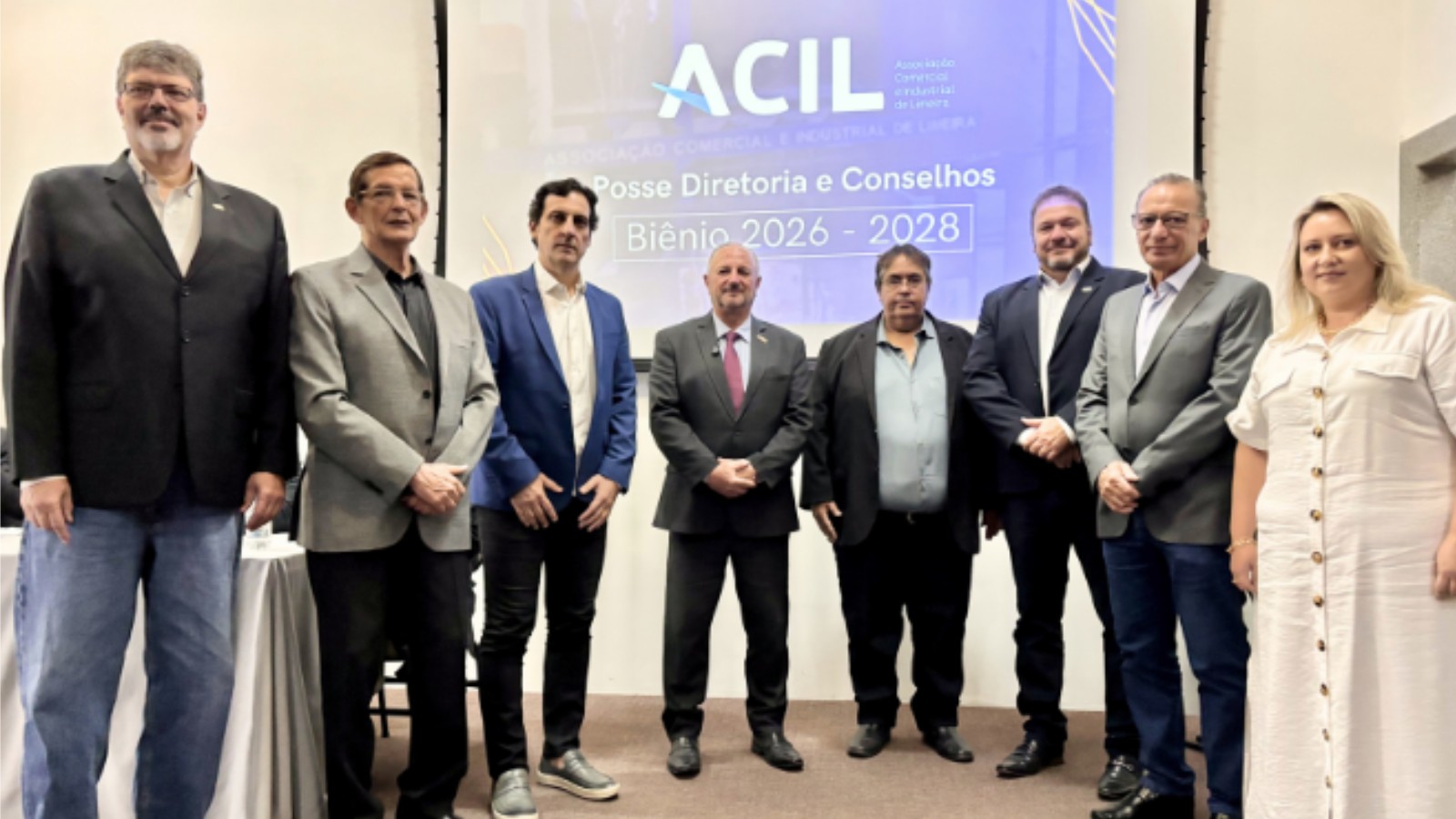 ACIL empossa Diretoria, Conselhos e lideranças de Núcleos para Biênio 2026–2028