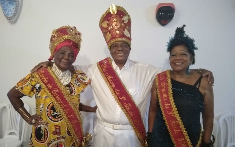 Carnaval da melhor idade: Rei Momo, Rainha e Miss Simpatia são