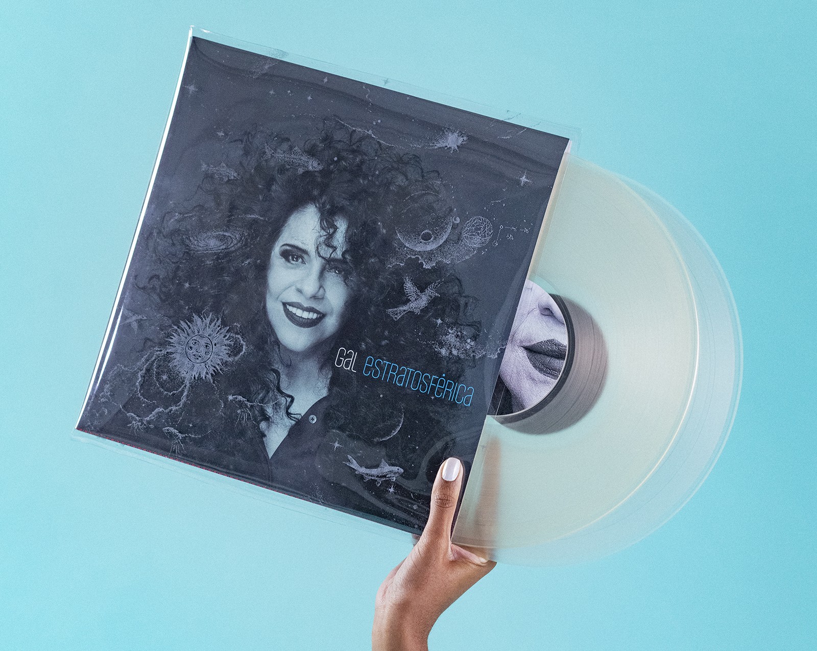 Os 80 anos de Gal Costa motivam três edições digitais e (outro) LP do álbum ‘Estratosférica’, com efeitos na capa