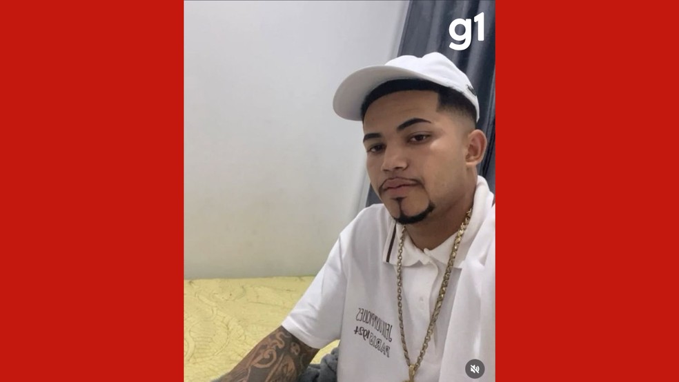 Adriano Conceição Santos, de 21 anos — Foto: Reprodução