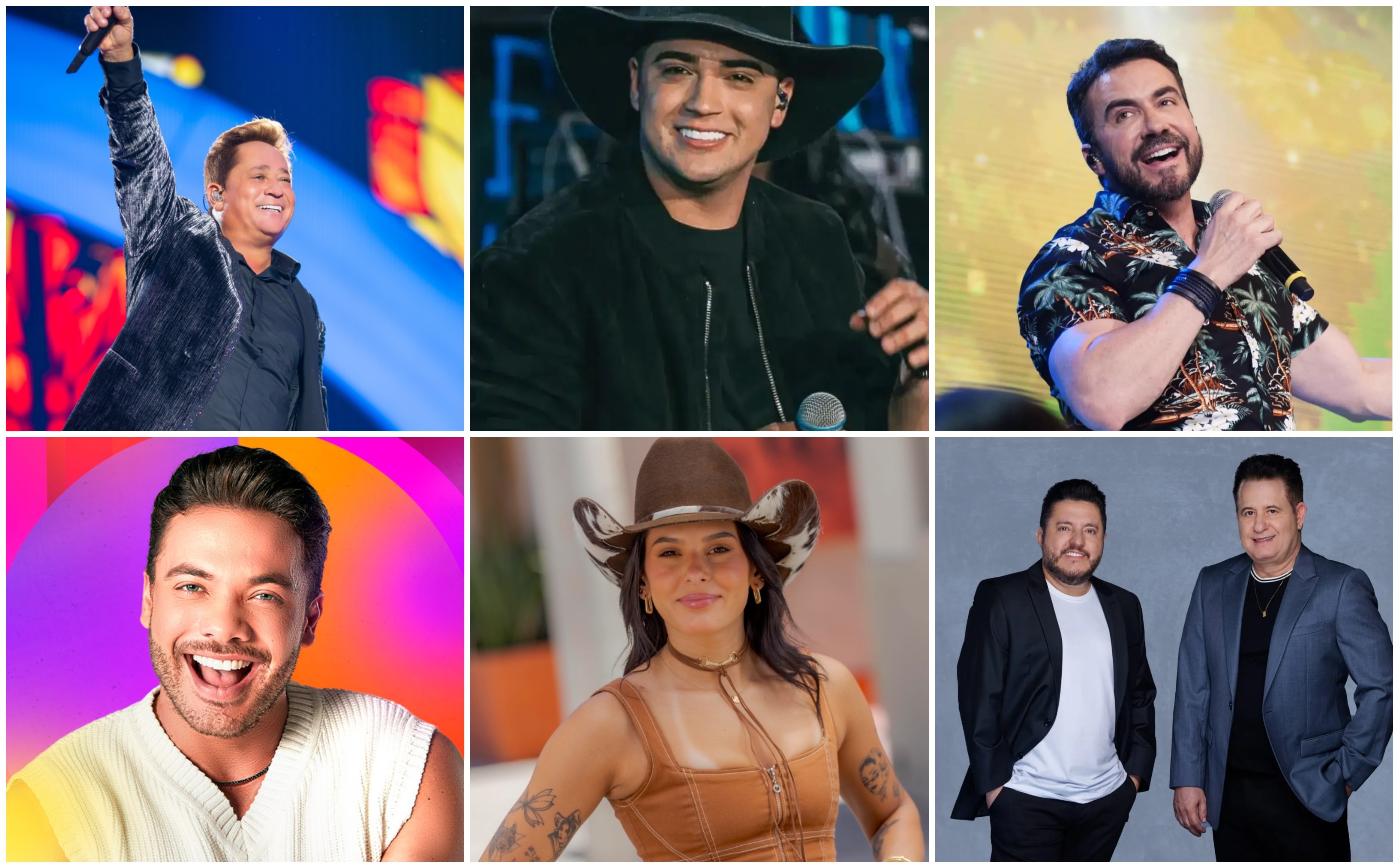 Leonardo, Ana Castela, Wesley Safadão e Bruno e Marrone são confirmados na Expoacre 2026
